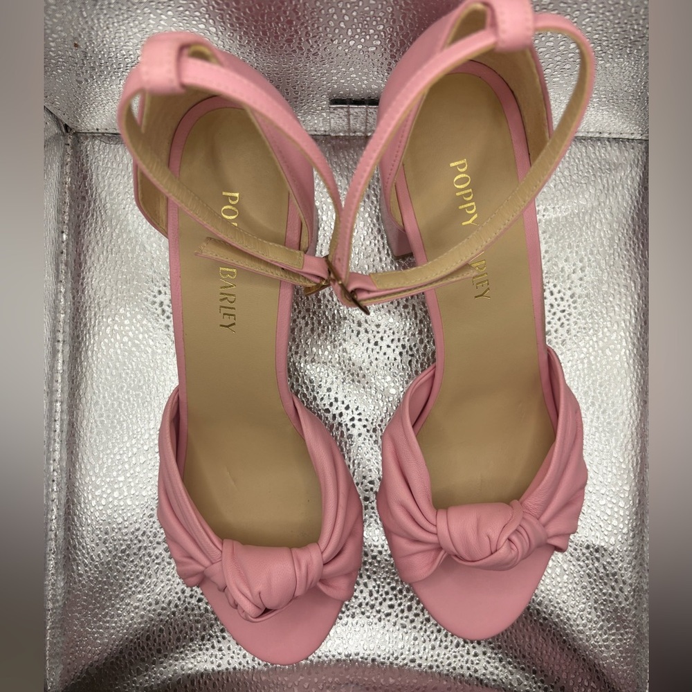 Poppy Barley The Esther Heeled Sandal — Fraîche Rose / Size 8.5 - Picture 6 of 11